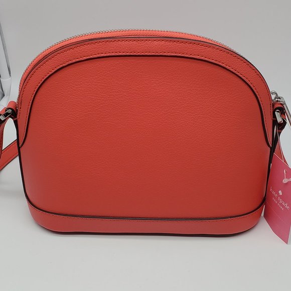 Kate Spade Sylvia Dome leather Crossbody Kate Spade Sylvia X-Large Dome Crossbody Stoplight
